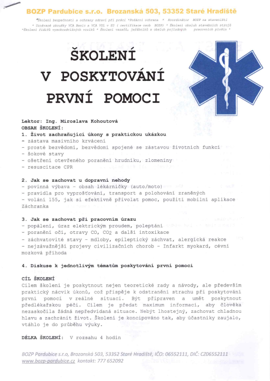 Ausbildung in Erster Hilfe